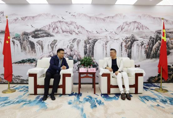 合肥新站高新區黨工委委員、管委會副主任安志強到訪索威爾科技公司總部—聯合企業集團